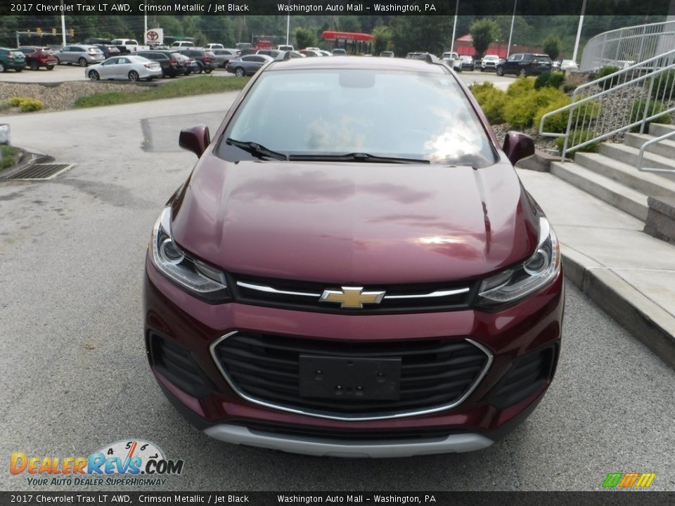 2017 Chevrolet Trax LT AWD Crimson Metallic / Jet Black Photo #7