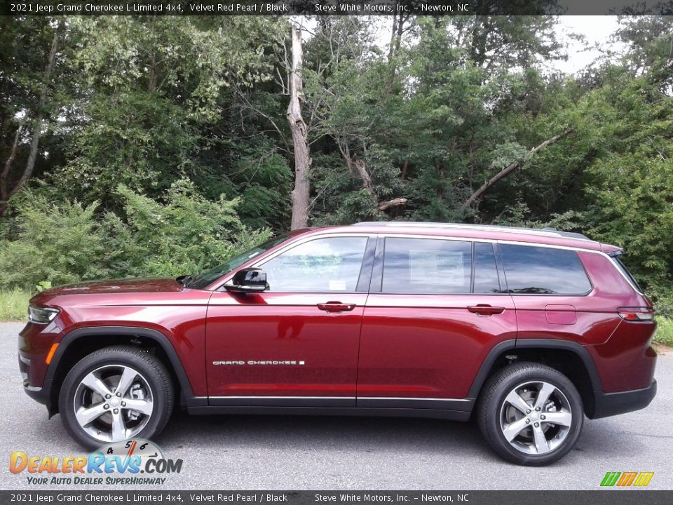 Velvet Red Pearl 2021 Jeep Grand Cherokee L Limited 4x4 Photo #1