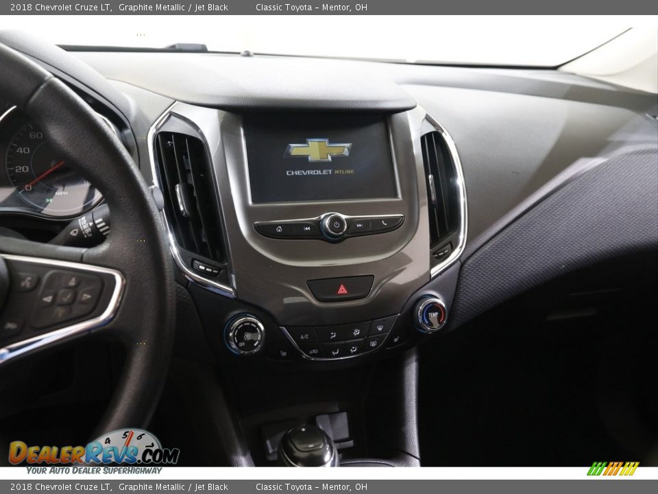 2018 Chevrolet Cruze LT Graphite Metallic / Jet Black Photo #9