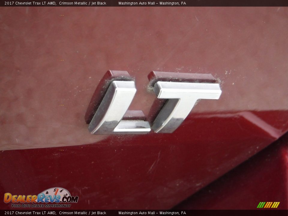 2017 Chevrolet Trax LT AWD Crimson Metallic / Jet Black Photo #12