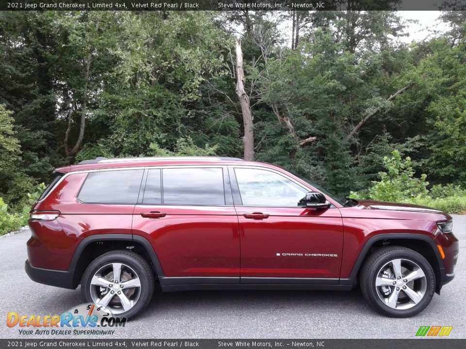 Velvet Red Pearl 2021 Jeep Grand Cherokee L Limited 4x4 Photo #5