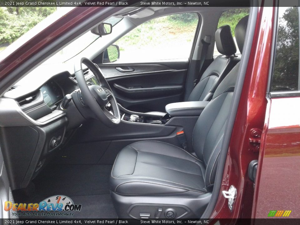 2021 Jeep Grand Cherokee L Limited 4x4 Velvet Red Pearl / Black Photo #8
