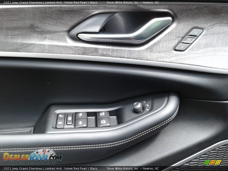2021 Jeep Grand Cherokee L Limited 4x4 Velvet Red Pearl / Black Photo #9