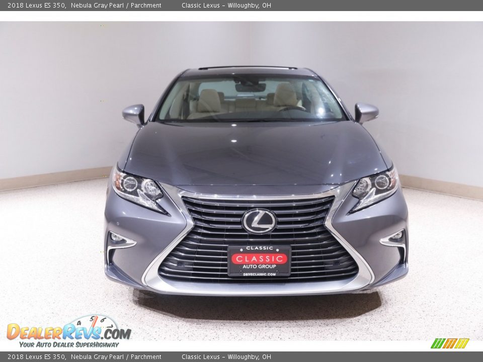 2018 Lexus ES 350 Nebula Gray Pearl / Parchment Photo #2