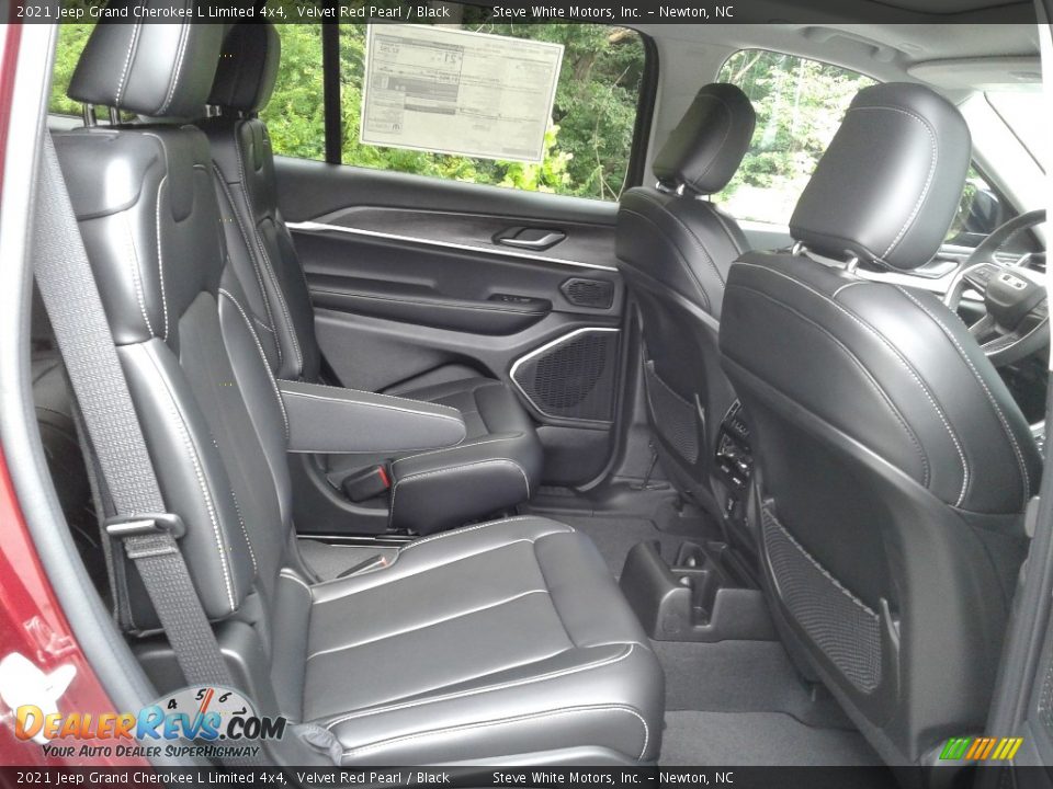 2021 Jeep Grand Cherokee L Limited 4x4 Velvet Red Pearl / Black Photo #13
