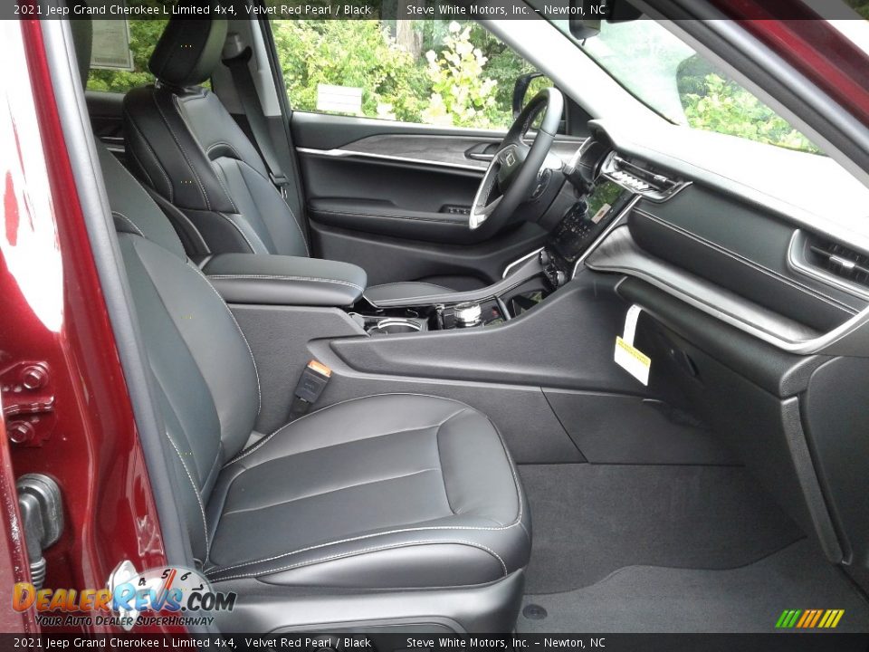 2021 Jeep Grand Cherokee L Limited 4x4 Velvet Red Pearl / Black Photo #14
