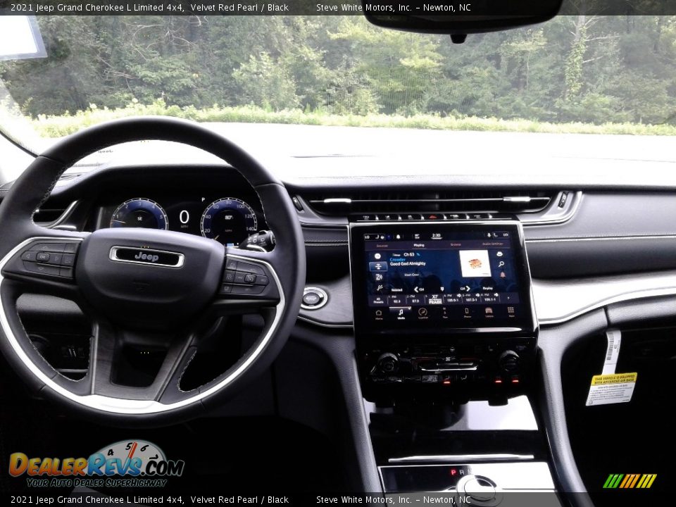 2021 Jeep Grand Cherokee L Limited 4x4 Velvet Red Pearl / Black Photo #15