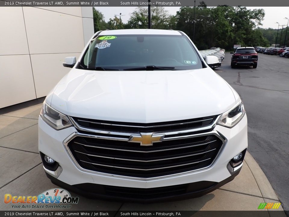 2019 Chevrolet Traverse LT AWD Summit White / Jet Black Photo #9