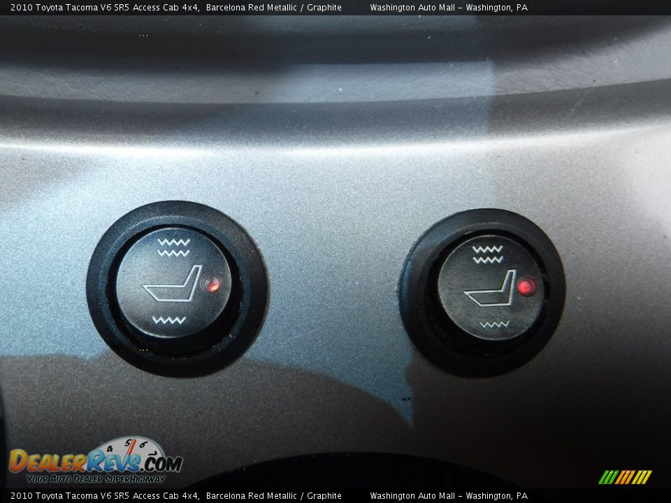 2010 Toyota Tacoma V6 SR5 Access Cab 4x4 Barcelona Red Metallic / Graphite Photo #6