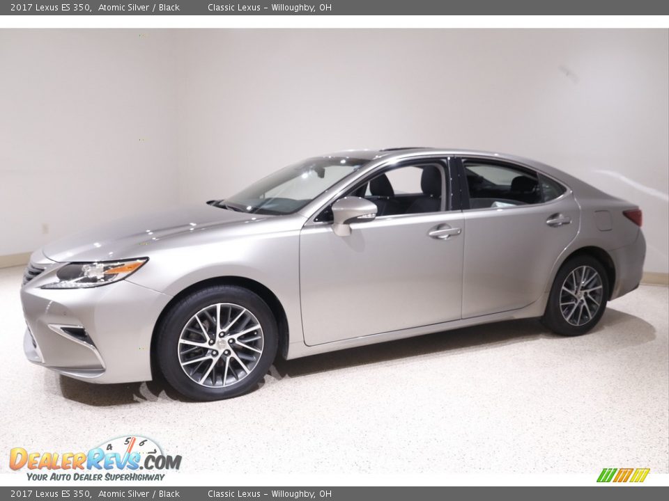 2017 Lexus ES 350 Atomic Silver / Black Photo #3