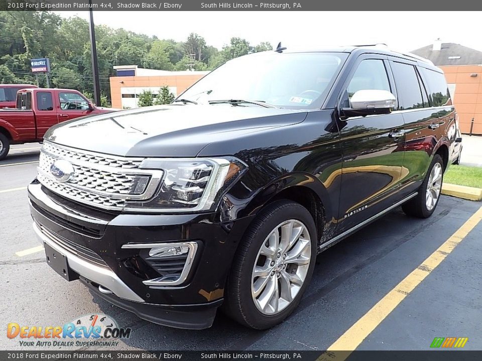 2018 Ford Expedition Platinum 4x4 Shadow Black / Ebony Photo #1