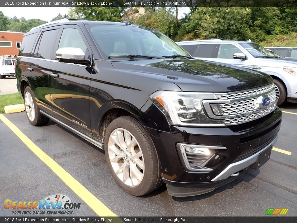 2018 Ford Expedition Platinum 4x4 Shadow Black / Ebony Photo #5