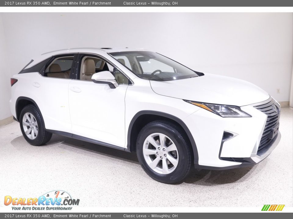 2017 Lexus RX 350 AWD Eminent White Pearl / Parchment Photo #1