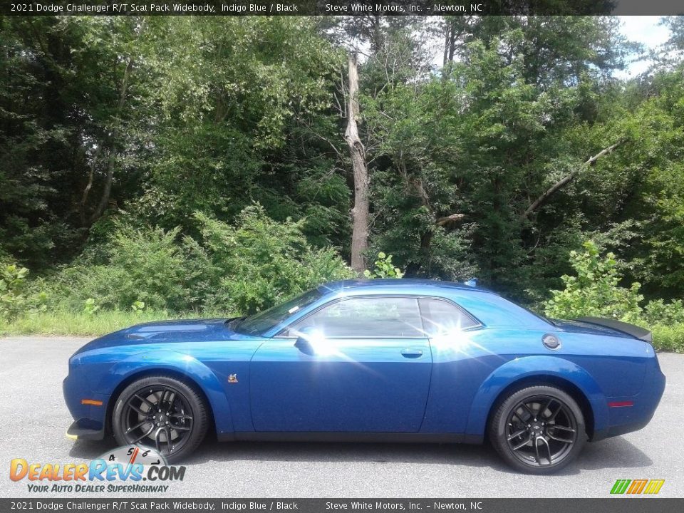 2021 Dodge Challenger R/T Scat Pack Widebody Indigo Blue / Black Photo #1