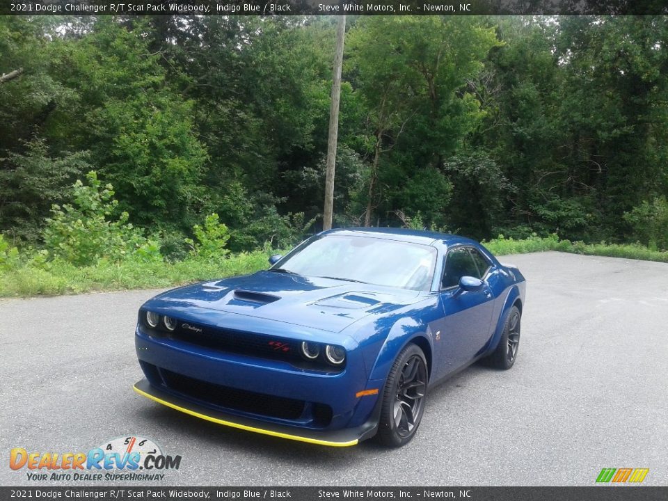 2021 Dodge Challenger R/T Scat Pack Widebody Indigo Blue / Black Photo #2