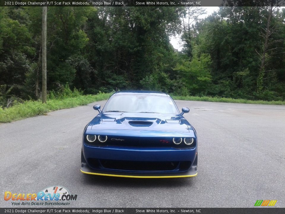 2021 Dodge Challenger R/T Scat Pack Widebody Indigo Blue / Black Photo #3