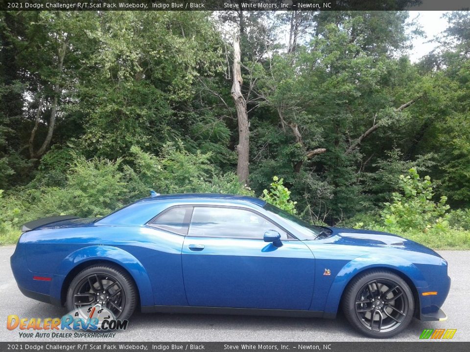 Indigo Blue 2021 Dodge Challenger R/T Scat Pack Widebody Photo #5