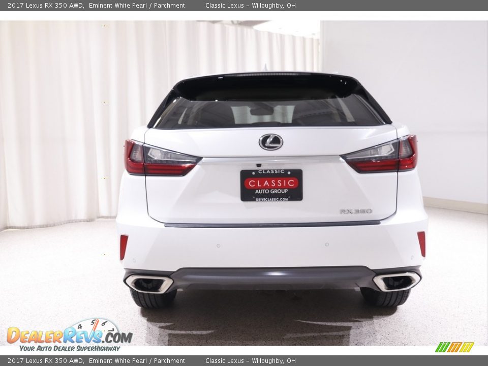 2017 Lexus RX 350 AWD Eminent White Pearl / Parchment Photo #20