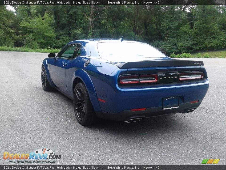 2021 Dodge Challenger R/T Scat Pack Widebody Indigo Blue / Black Photo #8