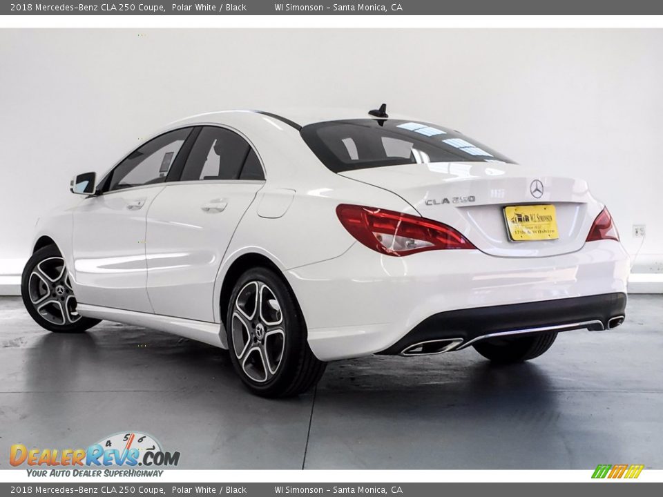 2018 Mercedes-Benz CLA 250 Coupe Polar White / Black Photo #10