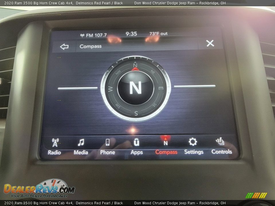 2020 Ram 3500 Big Horn Crew Cab 4x4 Delmonico Red Pearl / Black Photo #2