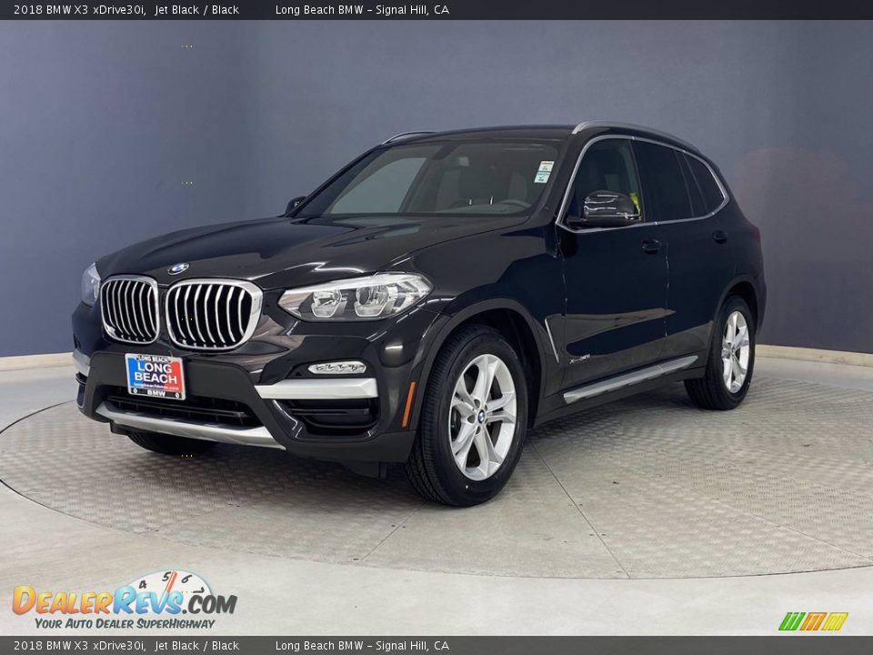 2018 BMW X3 xDrive30i Jet Black / Black Photo #3