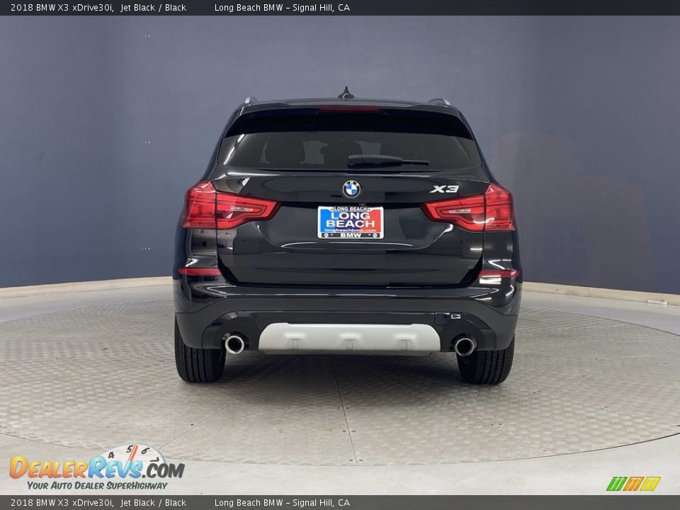 2018 BMW X3 xDrive30i Jet Black / Black Photo #4