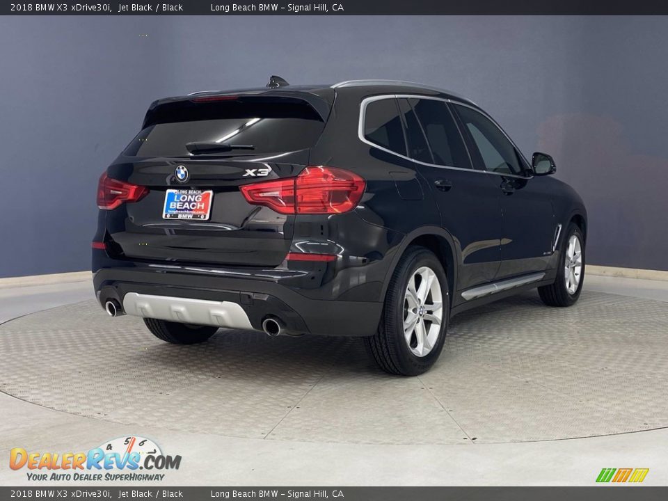 2018 BMW X3 xDrive30i Jet Black / Black Photo #5