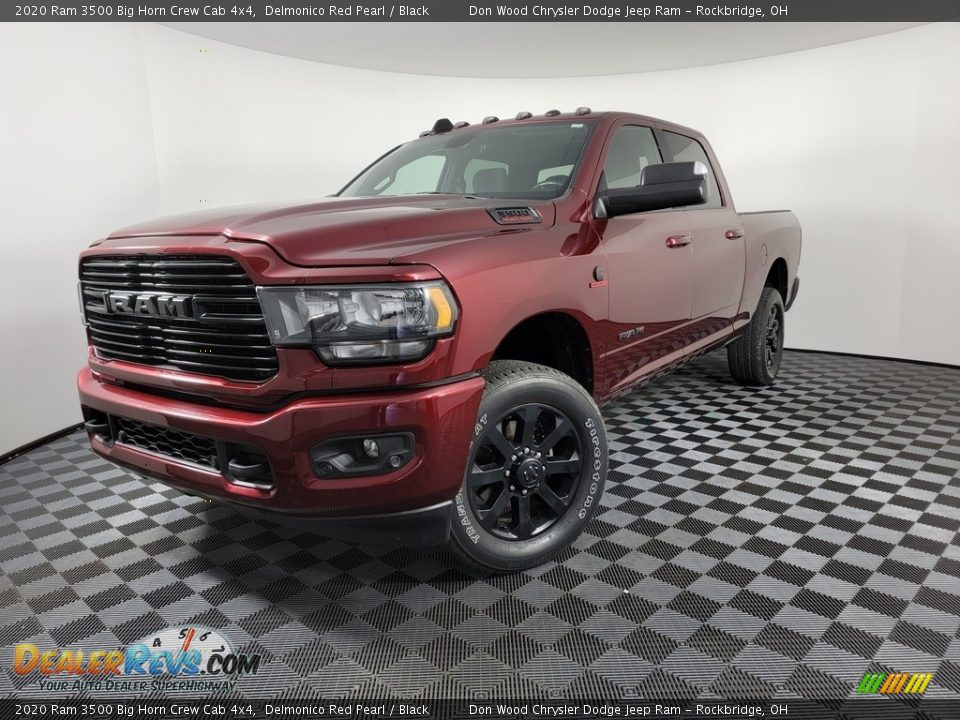 2020 Ram 3500 Big Horn Crew Cab 4x4 Delmonico Red Pearl / Black Photo #6