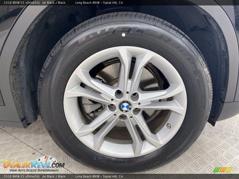 2018 BMW X3 xDrive30i Jet Black / Black Photo #6