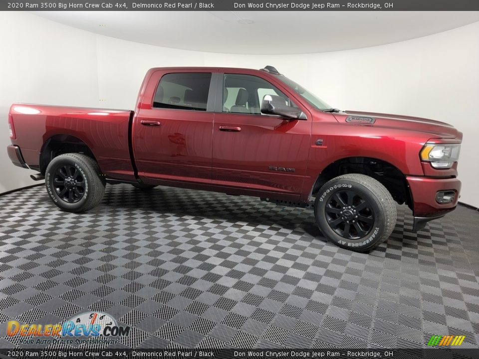 2020 Ram 3500 Big Horn Crew Cab 4x4 Delmonico Red Pearl / Black Photo #11
