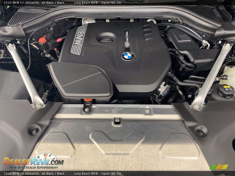 2018 BMW X3 xDrive30i Jet Black / Black Photo #12