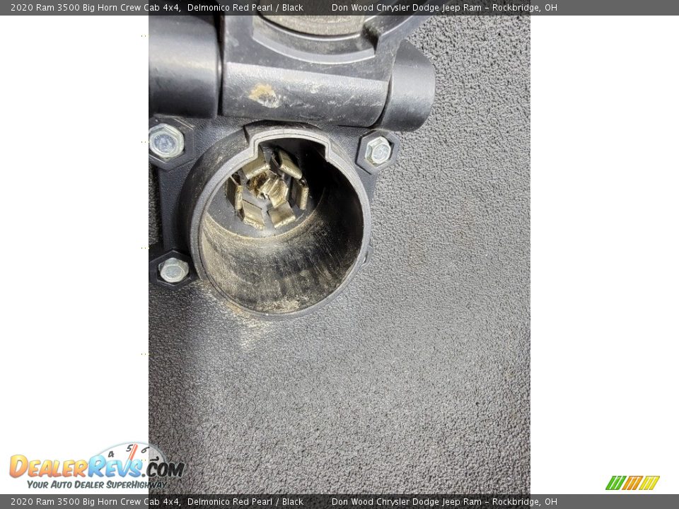 2020 Ram 3500 Big Horn Crew Cab 4x4 Delmonico Red Pearl / Black Photo #14