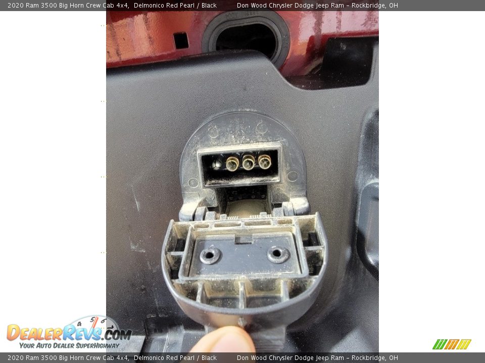 2020 Ram 3500 Big Horn Crew Cab 4x4 Delmonico Red Pearl / Black Photo #16