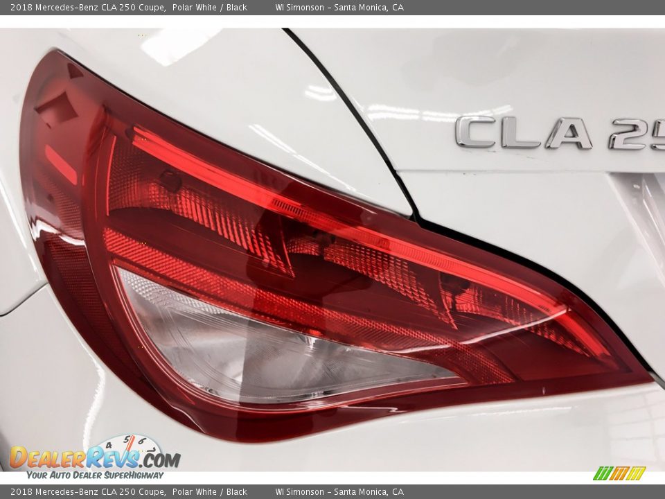 2018 Mercedes-Benz CLA 250 Coupe Polar White / Black Photo #27