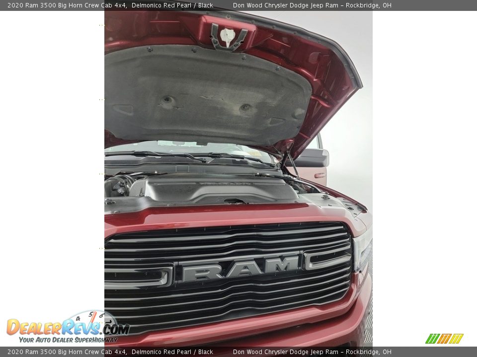 2020 Ram 3500 Big Horn Crew Cab 4x4 Delmonico Red Pearl / Black Photo #19
