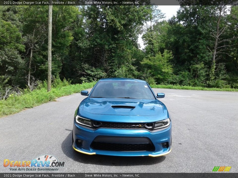 2021 Dodge Charger Scat Pack Frostbite / Black Photo #3