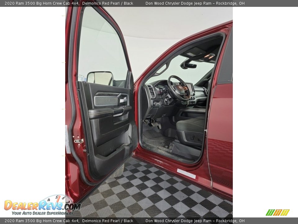 2020 Ram 3500 Big Horn Crew Cab 4x4 Delmonico Red Pearl / Black Photo #21