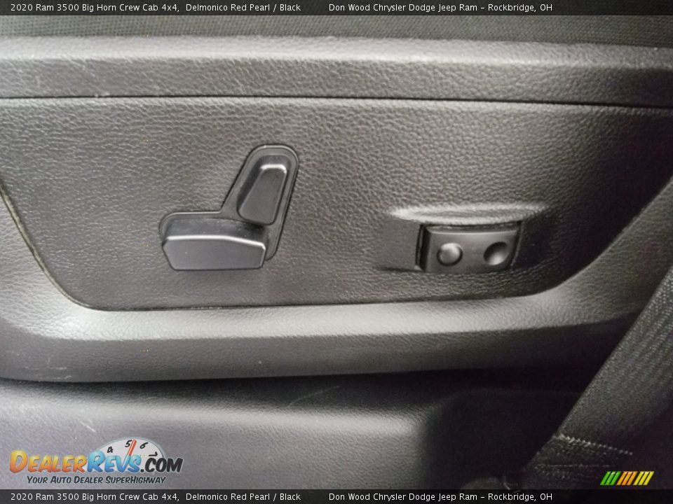 2020 Ram 3500 Big Horn Crew Cab 4x4 Delmonico Red Pearl / Black Photo #25