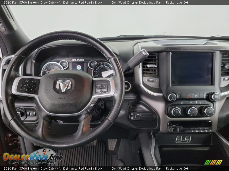 2020 Ram 3500 Big Horn Crew Cab 4x4 Delmonico Red Pearl / Black Photo #26