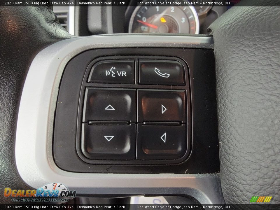 2020 Ram 3500 Big Horn Crew Cab 4x4 Delmonico Red Pearl / Black Photo #27