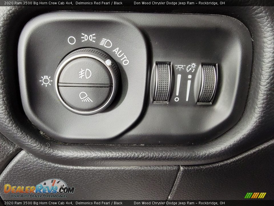 2020 Ram 3500 Big Horn Crew Cab 4x4 Delmonico Red Pearl / Black Photo #31