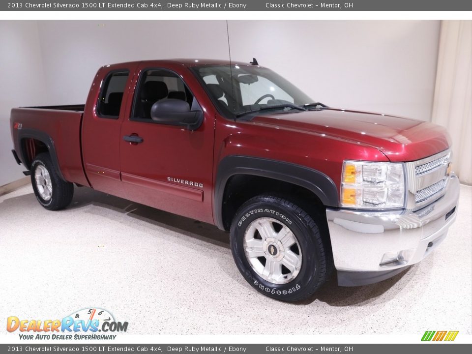 2013 Chevrolet Silverado 1500 LT Extended Cab 4x4 Deep Ruby Metallic / Ebony Photo #1