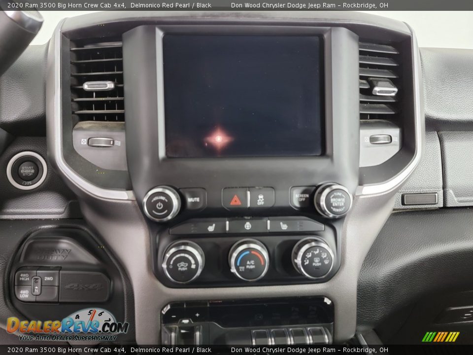 2020 Ram 3500 Big Horn Crew Cab 4x4 Delmonico Red Pearl / Black Photo #32
