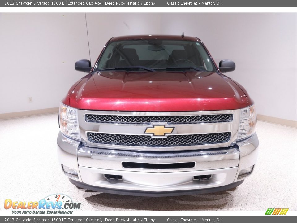 2013 Chevrolet Silverado 1500 LT Extended Cab 4x4 Deep Ruby Metallic / Ebony Photo #2