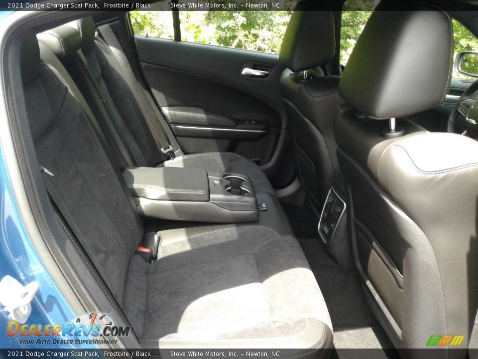 2021 Dodge Charger Scat Pack Frostbite / Black Photo #13