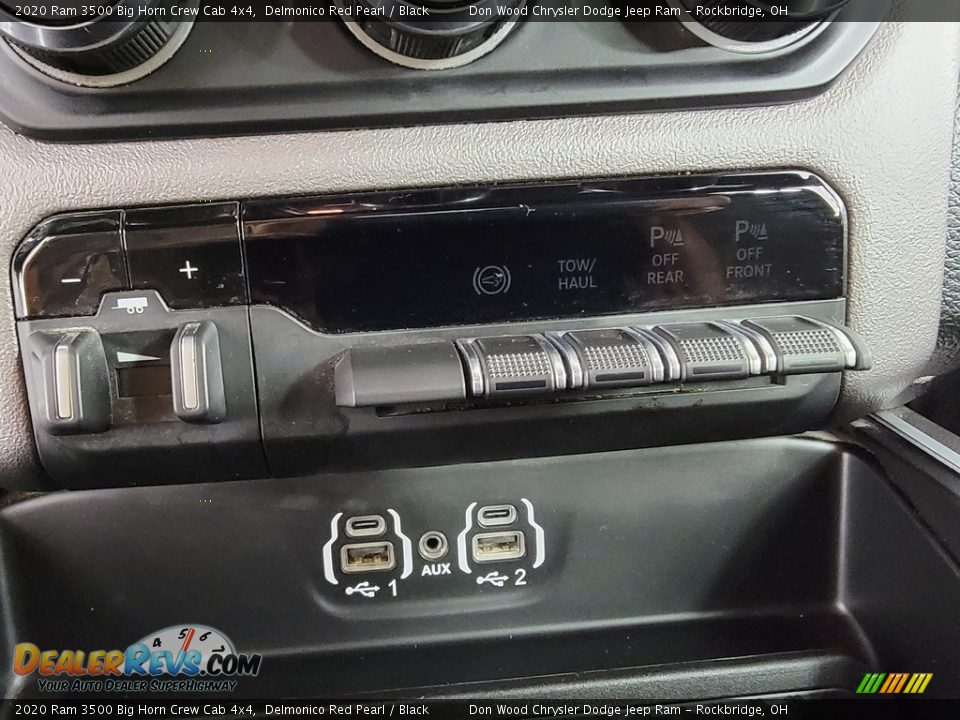 2020 Ram 3500 Big Horn Crew Cab 4x4 Delmonico Red Pearl / Black Photo #35