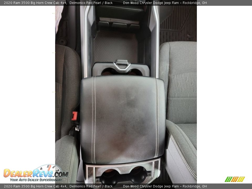2020 Ram 3500 Big Horn Crew Cab 4x4 Delmonico Red Pearl / Black Photo #36