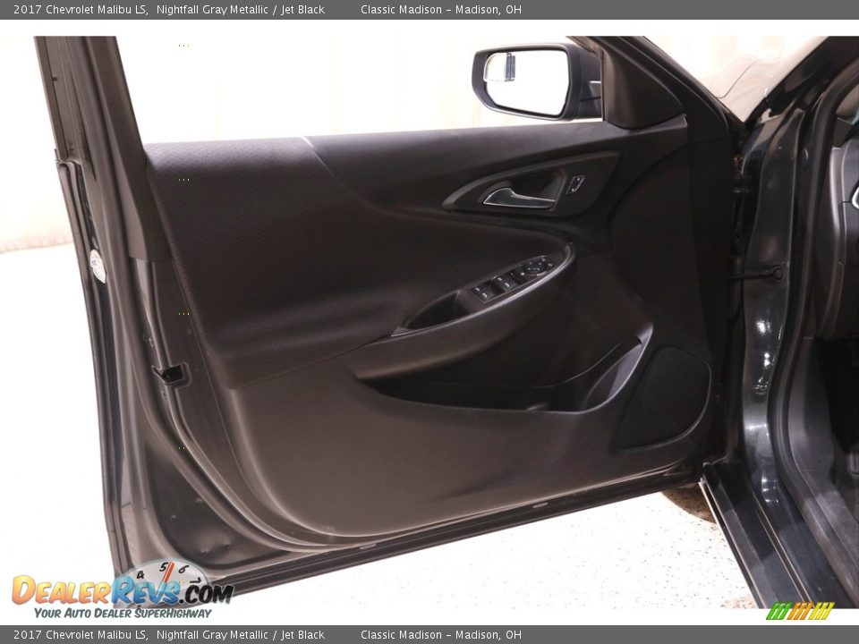 2017 Chevrolet Malibu LS Nightfall Gray Metallic / Jet Black Photo #4