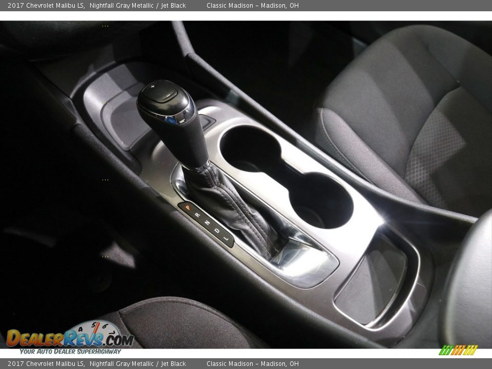 2017 Chevrolet Malibu LS Nightfall Gray Metallic / Jet Black Photo #11